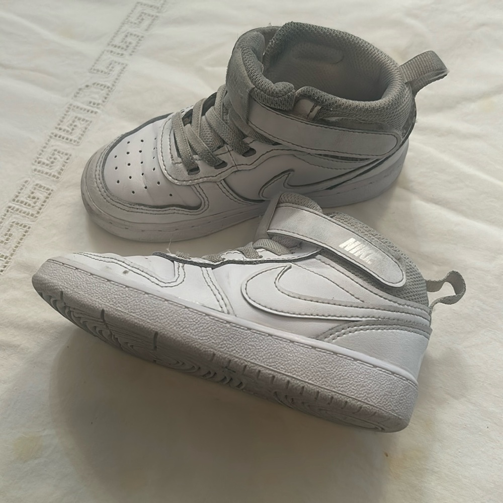 Toddler White Nike Court Borough